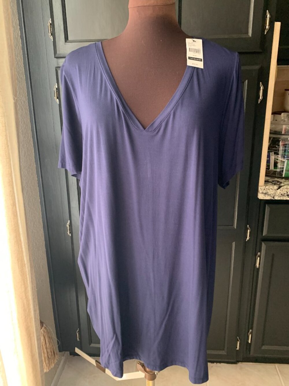 Lane Bryant Swing Tee Dark Blue NWT 18/20